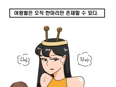 여왕벌이 짝짓기를 하는 만화 | 창작만화 | Ruliweb