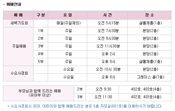 분당 예수소망교회