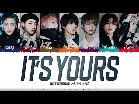 NCT DREAM (엔시티 드림) - 'IT'S YOURS' (너를 위한 단어) Lyrics [Color Coded_Han_Rom_Eng]