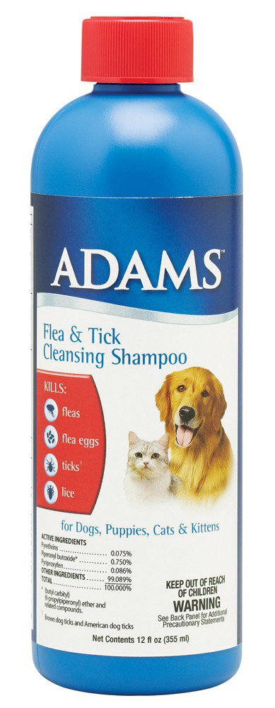 Adams Flea & Tick Cleansing Shampoo For Dogs - Shop Flea & Tick Treatments  At H-E-B