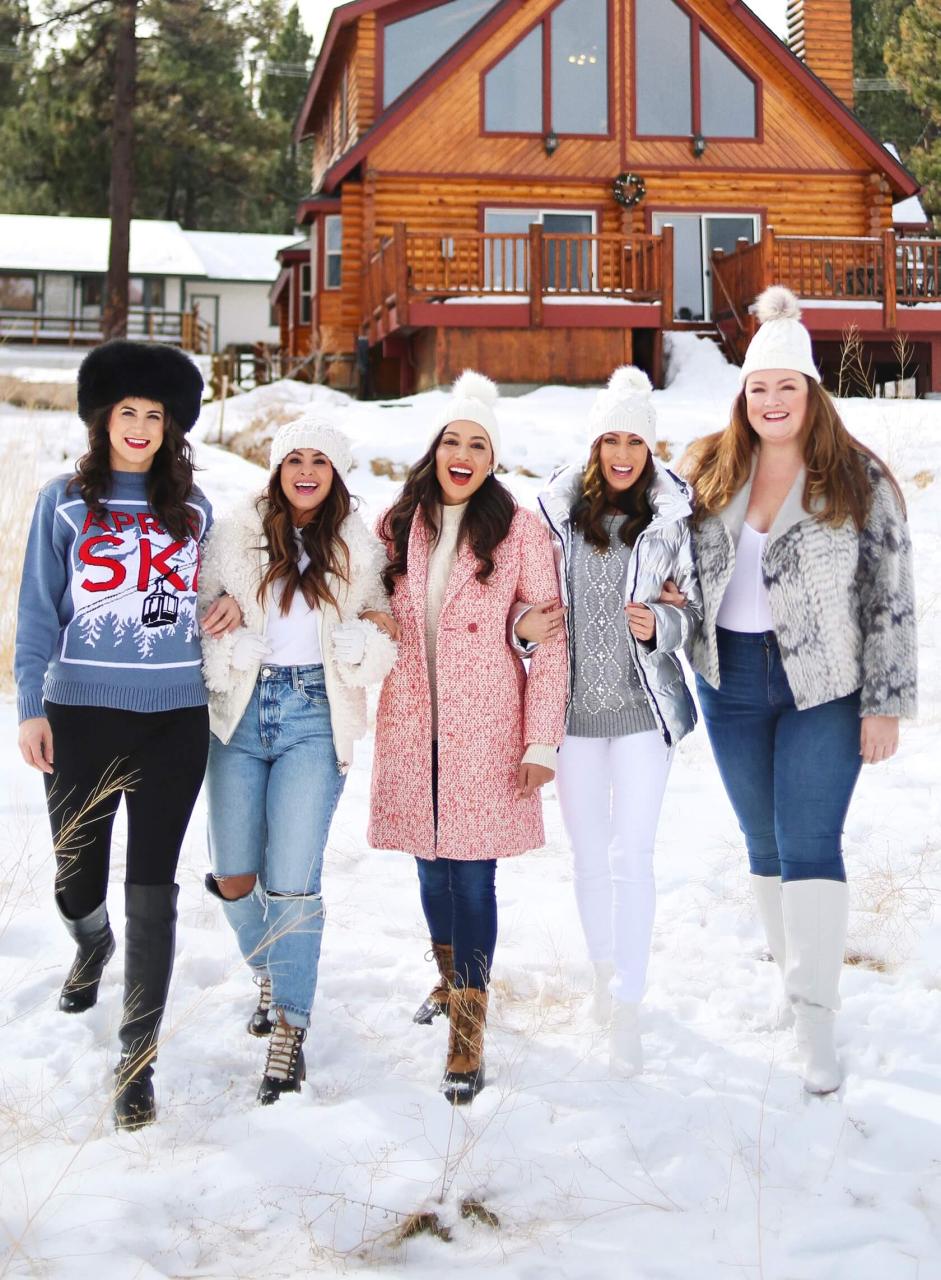 What To Wear In Big Bear For A Cabin Trip | Sydne Style