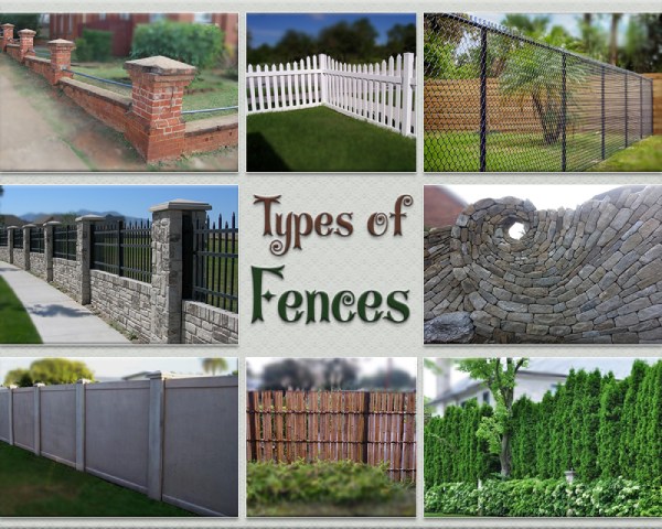 11 Different Types Of Fences That Are Widely Used Around Your Home