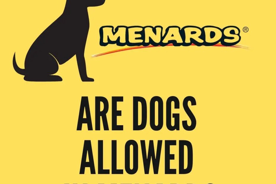 Are Dogs Allowed In Menards? Is Menards Pet-Friendly Store? - Oxford Pets