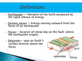 Earthquake Ppt