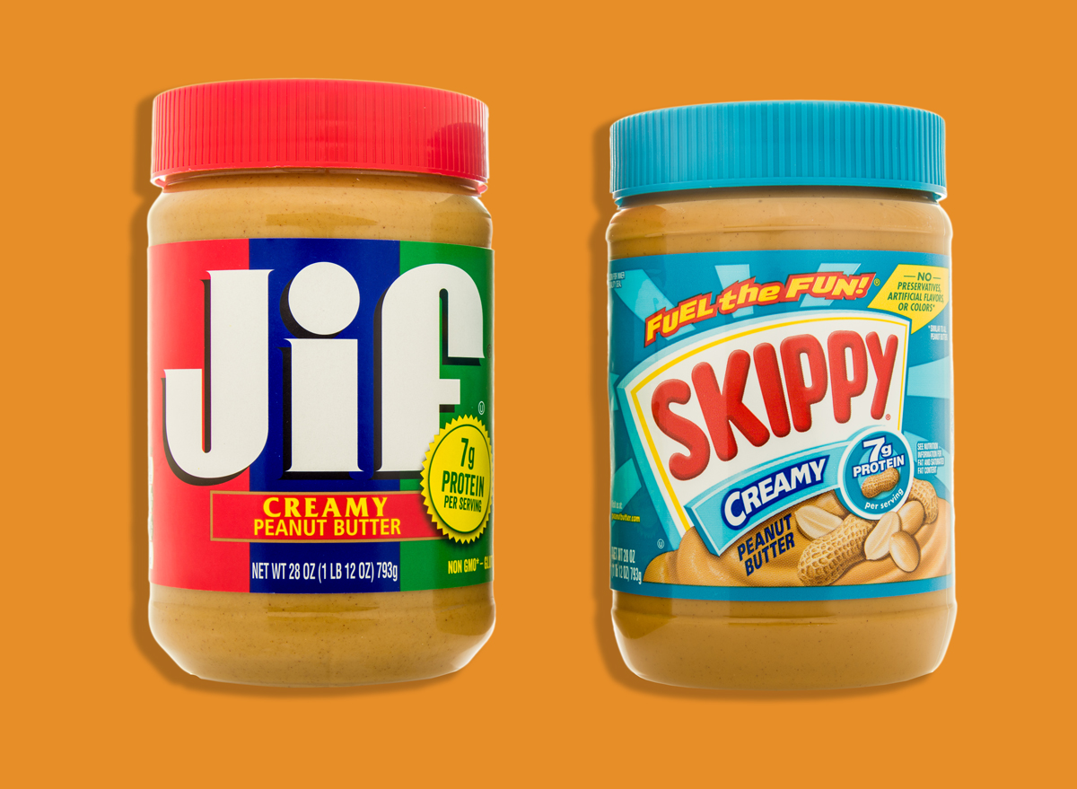 Jif Vs. Skippy: Which Peanut Butter Is Better For You? — Eat This Not That