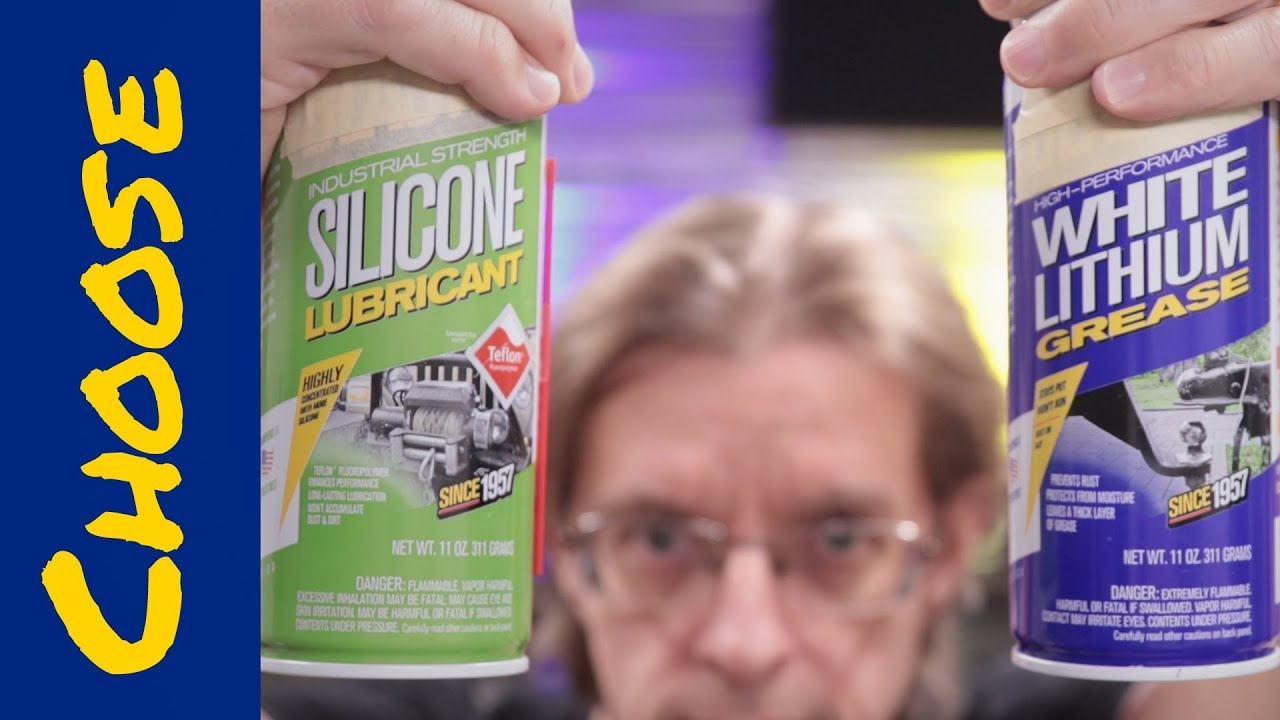 Lithium Grease Vs Silicone Grease: Which To Use? - Youtube