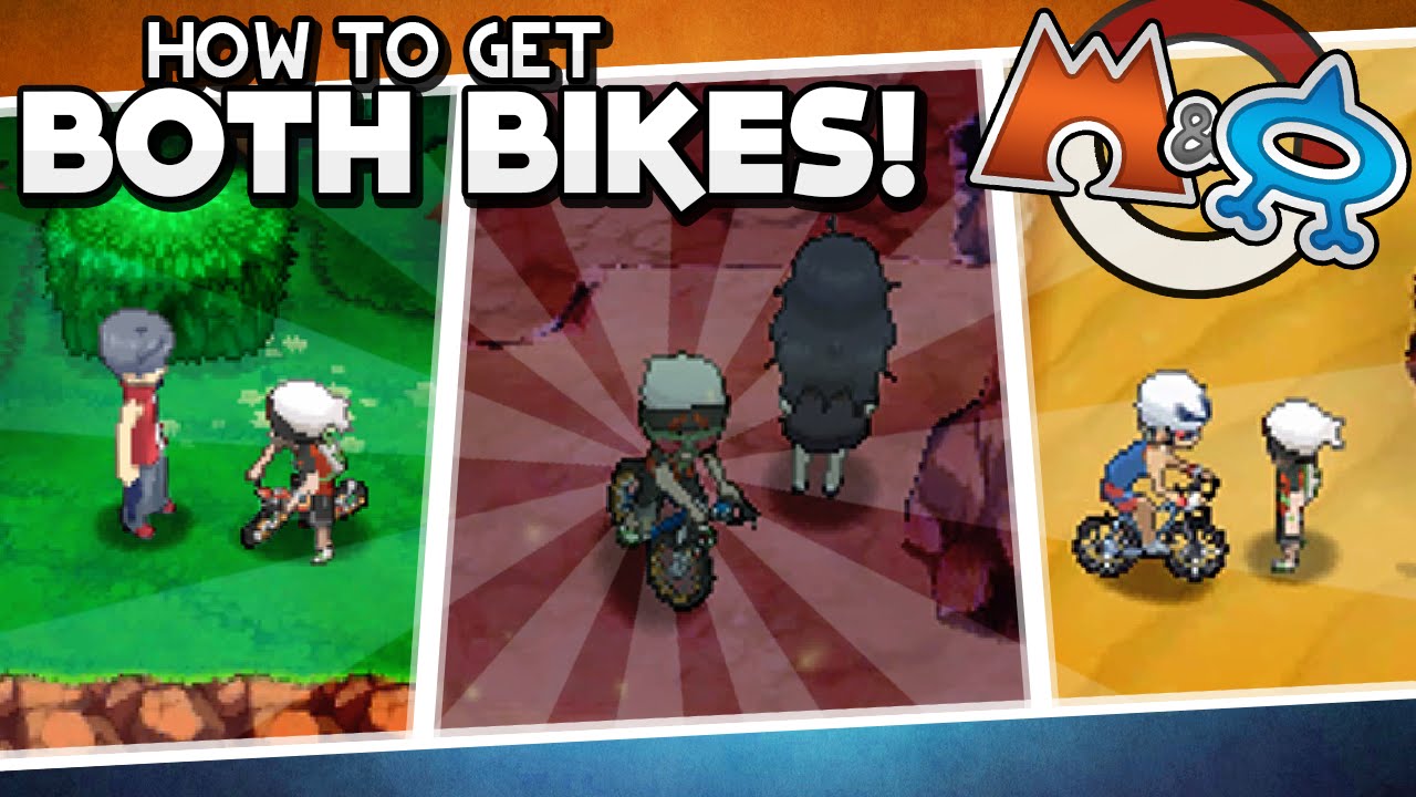 Pokémon Omega Ruby And Alpha Sapphire - Get Both Acro And Mach Bike! -  Youtube