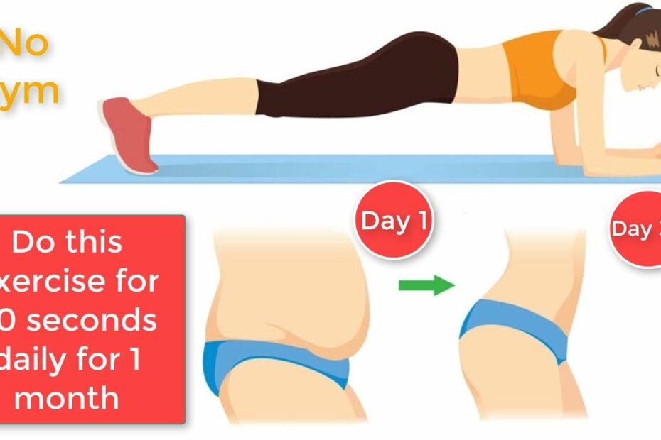Do This Plank Exercise For 60 Seconds Daily And Reduce Belly Fat At Home -  Youtube