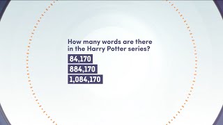 Quiz - How Many Words Are There In The Harry Potter Series? - Youtube