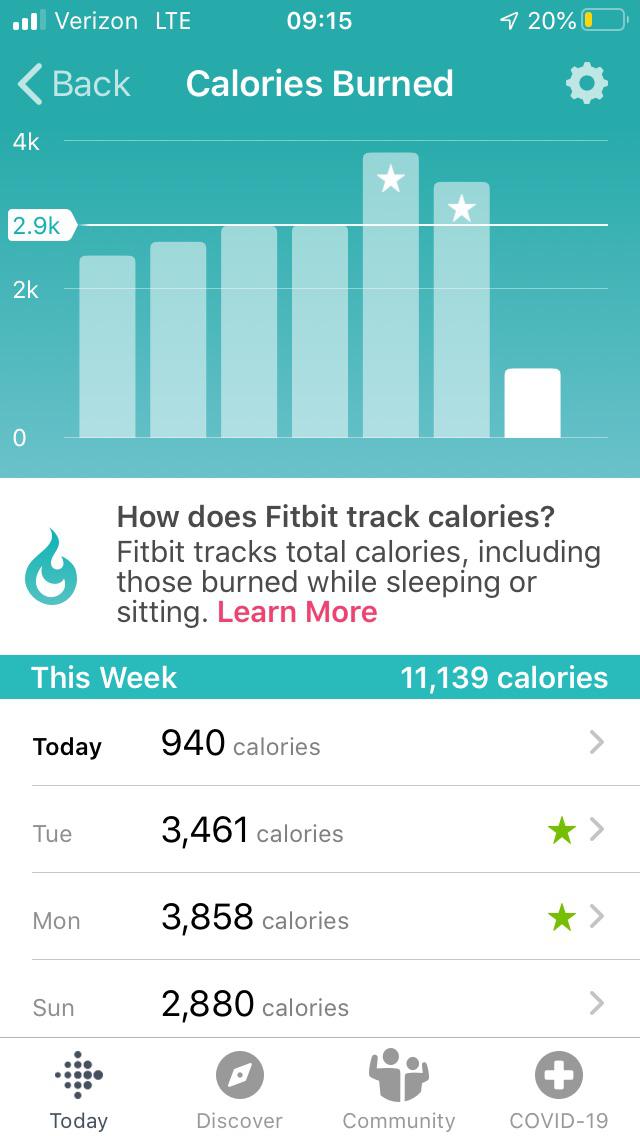 How Accurate Is The Fitbit Charge 4? Check Out These Calorie Numbers. I'M  Not Even Working Out Presently : R/Fitbit