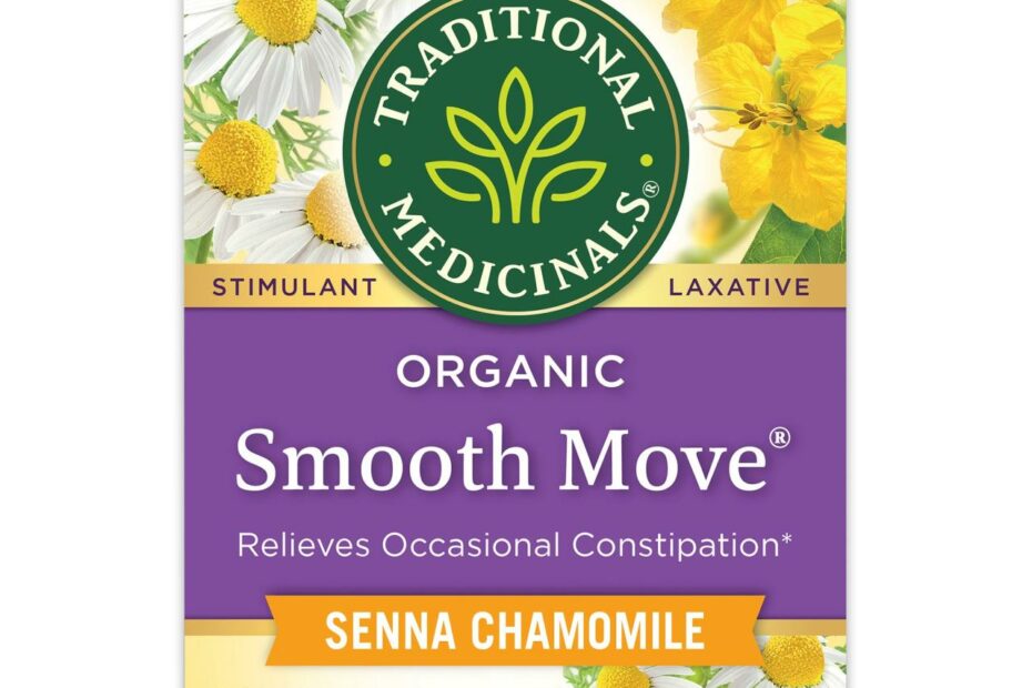 Organic Smooth Move® Chamomile Tea | Traditional Medicinals | Traditional  Medicinals