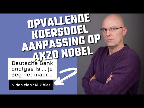 Akzo Nobel koersdoel en aandelen analyse