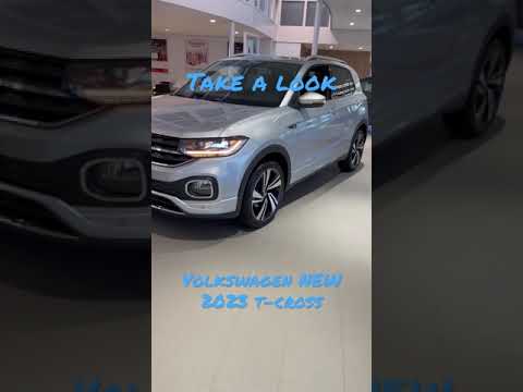 Volkswagen NEW T-Cross R-Line 2023 in 4K  Let's take a closer look!