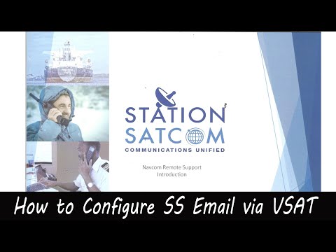 How to Configure Station Satcom / GT Mail Email via VSAT & FBB