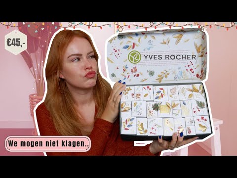 YVES ROCHER ADVENTSKALENDER UNBOXING 2023 🦌 | REBECCA DENISE