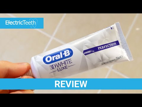 Oral-B 3D White Luxe Perfection Toothpaste Review