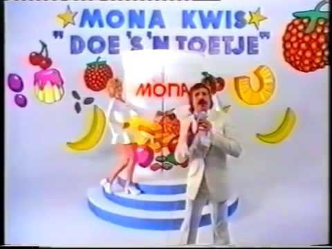 Mona commercial 1973 | Ted de Braak 'Doe eens een toetje'