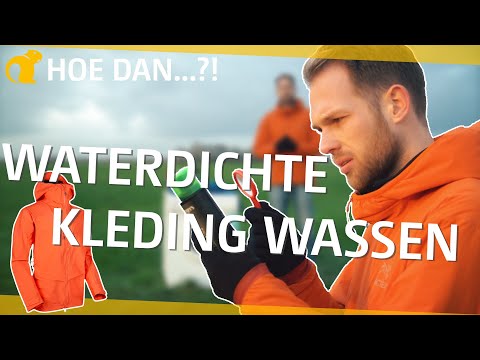 Hoe was en impregneer je waterdichte kleding? | Bever