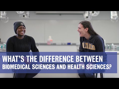 What’s the difference between Biomedical Sciences and Health Sciences?