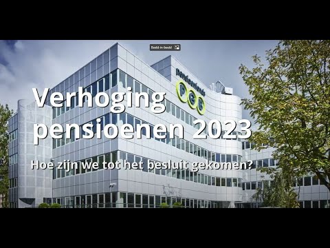 Pensioenfonds PGB: toelichting verhoging pensioenen 2023