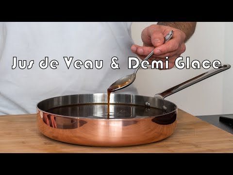 How to make Jus de Veau or Demi Glace