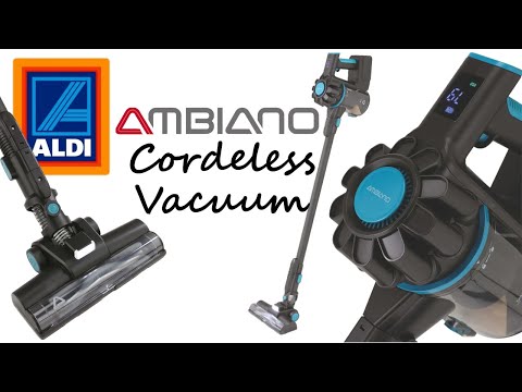 Aldi Specialbuys - Ambiano Cordeless Vacuum - Leaves the competition in the dust!