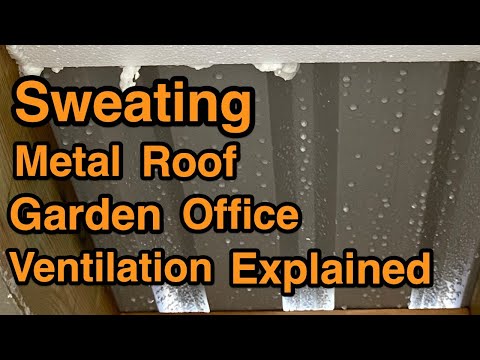 Condensation/Sweating on garden office roof