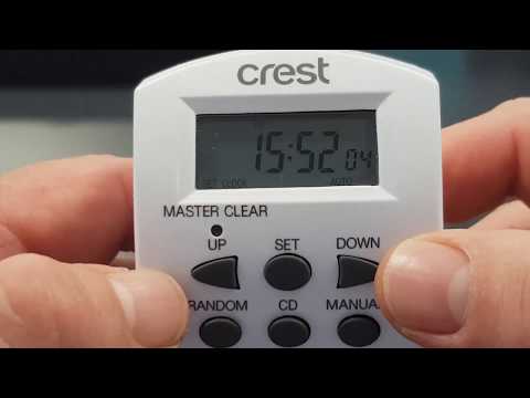 Crest Digital Timer Setup - Part 1