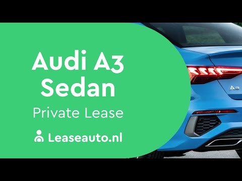 Audi A3 Sedan Private Lease