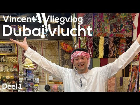 Een VLUCHT naar DUBAI | Vincent's Vliegvlog #5