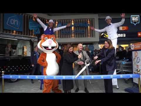 Opening van Albert Heijn Heerschap Moesel