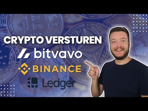 Crypto overschrijven | Binance / Bitvavo / Ledger Wallet