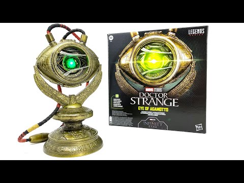 Marvel Legends Doctor Strange EYE OF AGAMOTTO Infinity Saga Review