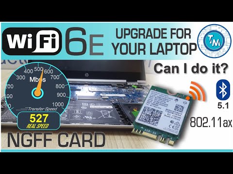 How to upgrade my Laptop's WiFi to WiFi 6E  with M.2 card - Great choice!