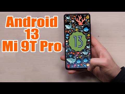 Install Android 13 on Redmi K20 Pro / Mi 9T Pro (AOSP Rom) - How to Guide!