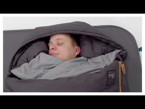 HOW TO... USE QUECHUA COTTON SLEEPING BAG ARPENAZ 0° COTTON