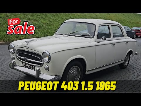 PEUGEOT 403 1.5 1965 OLDTIMER TE KOOP FOR SALE CLASSIC CAR