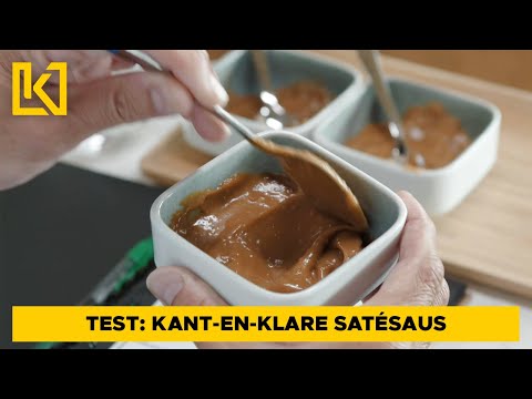 Test: kant-en-klare satésaus