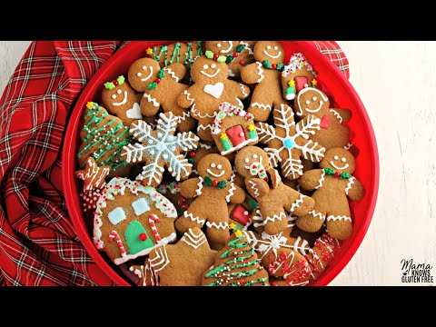 Gluten-Free Gingerbread Cookies {Dairy-Free Option}