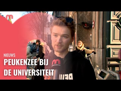 Peukenzee bij de universiteit opgeruimd