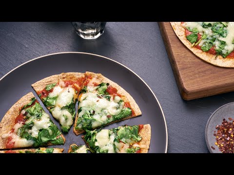 Easy Five-Ingredient Tortilla Pizzas (Healthy Recipes) | MyFitnessPal