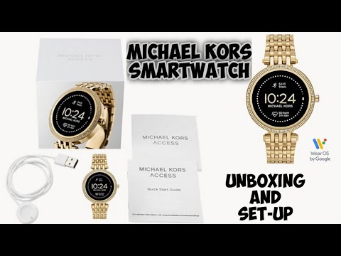 Michael Kors Smartwatch | Gen 5E Darci | Unboxing and Set-up