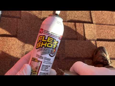 How to fix a leaking window frame with Flex Shot