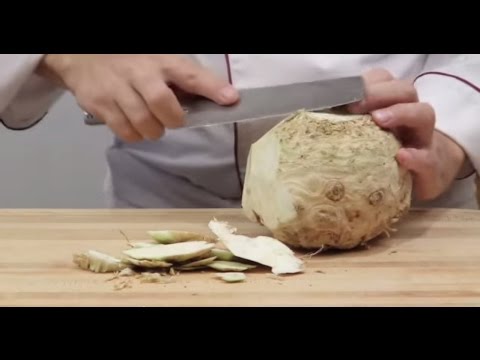 How to Clean Celery Root - How To Prepare Celery Root - How to Use Celery Root