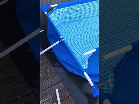 Intex Swimming Pool (How to drain the last few inches)