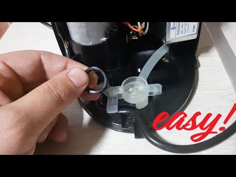 Quick repair water tank gasket of Nescafe / Krups espresso machines