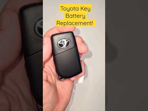 Quick and Easy: How to Replace the Battery in Your Toyota Key